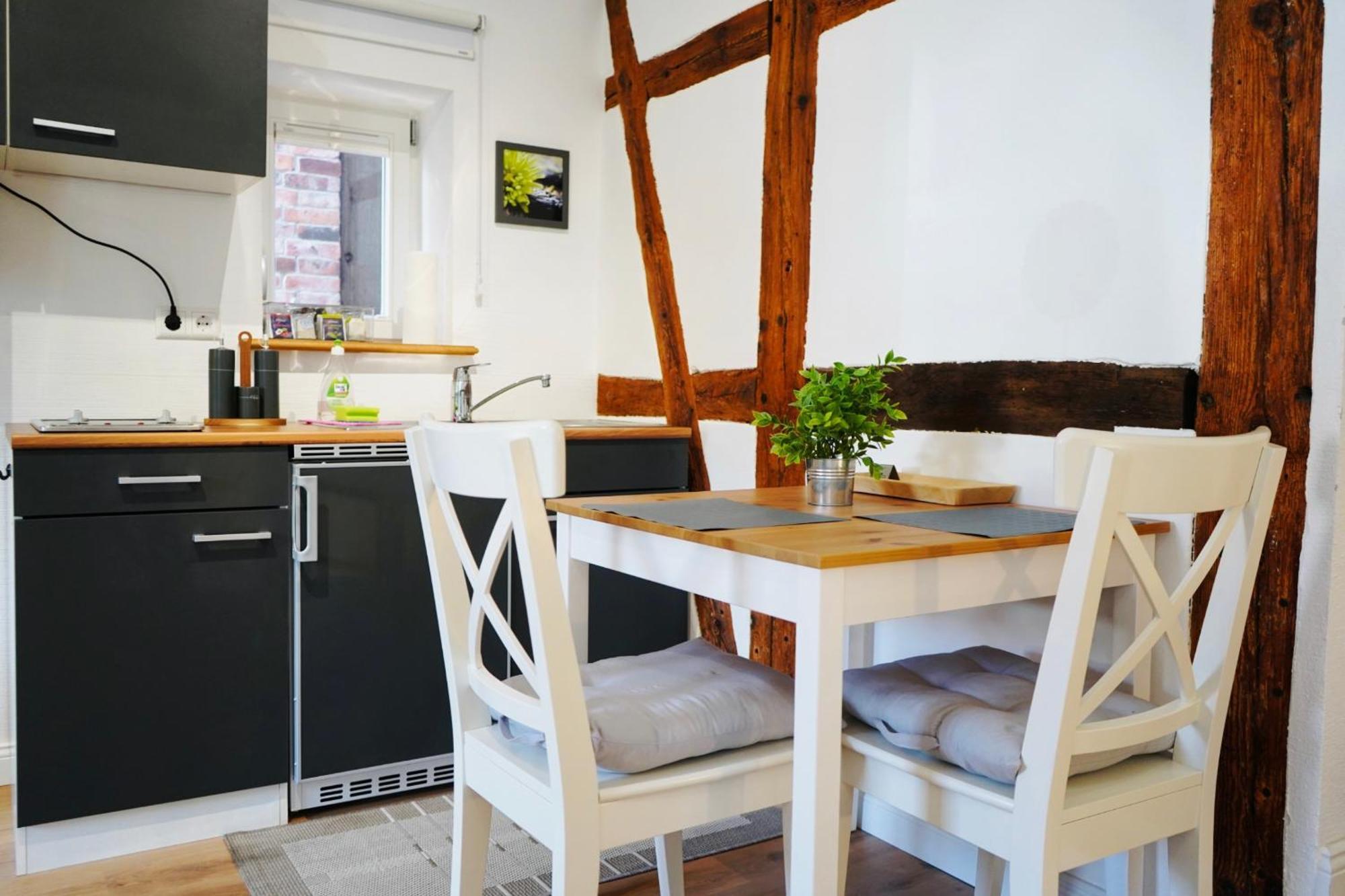 וולפסבורג Altstadt Apartment II - Terrasse- Waschmaschine- Parkplatz מראה חיצוני תמונה
